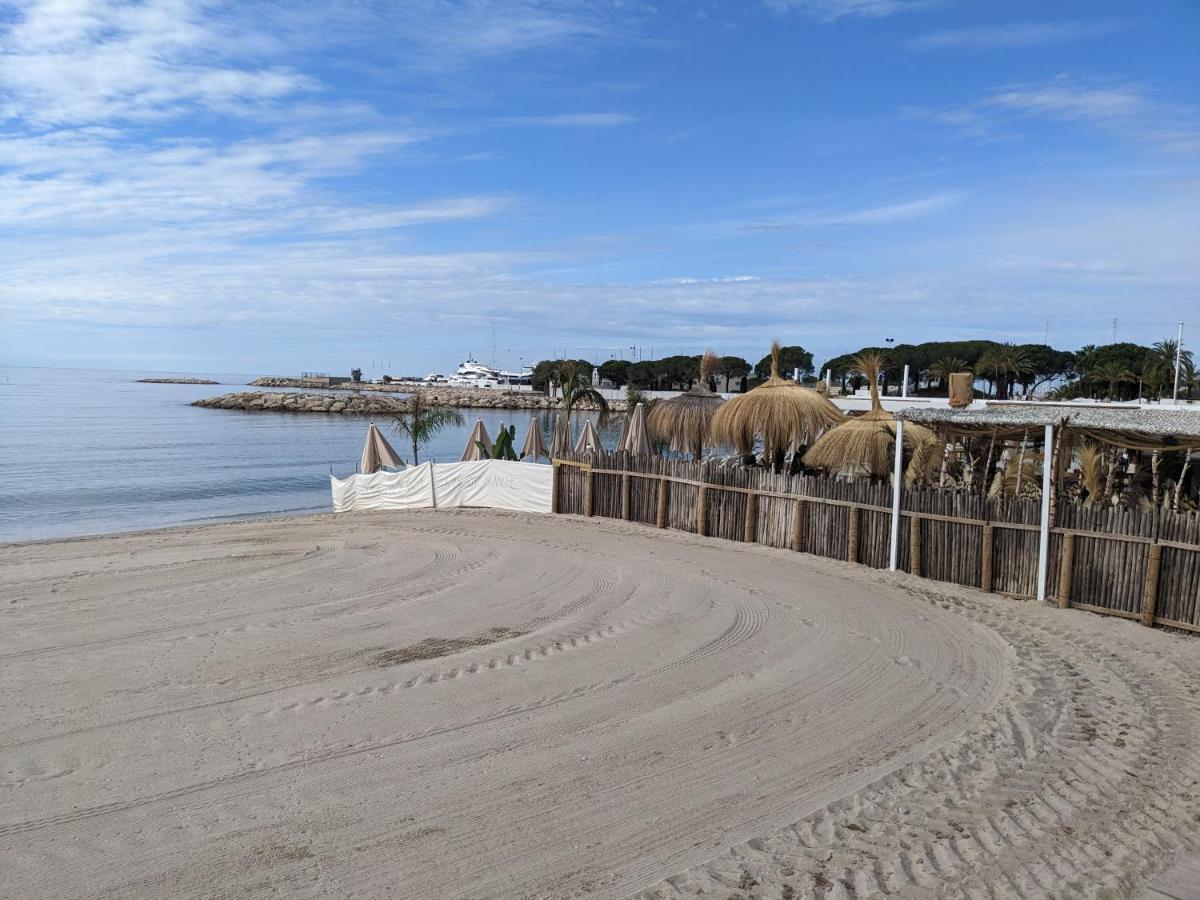 Eden Golfe Plages A Pieds Parking Prive Vallauris Extérieur photo